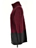 BCBGMAXAZRIA Color Block Burgundy Turtleneck Sweater Size S - photo 5