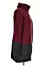 BCBGMAXAZRIA Color Block Burgundy Turtleneck Sweater Size S - photo 4