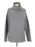 Autumn Cashmere Solid Gray Turtleneck Sweater Size M - photo 1