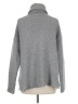 Autumn Cashmere Solid Gray Turtleneck Sweater Size M - photo 2