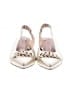 Old Navy Metallic Silver Gold Sandals Size 6 1/2 - photo 2