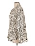 Tommy Bahama Animal Print Ivory Long Sleeve Blouse Size L - photo 5