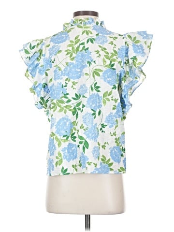 Lavender Brown Sleeveless Blouse (view 2)