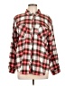 Maurices Plaid Red Long Sleeve Button-Down Shirt Size XL - photo 1