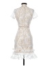 PrettyLittleThing 100% Polyester White Cocktail Dress Size 0 - photo 2