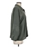 Chenault 100% Polyester Solid Gray Long Sleeve Blouse Size M - photo 4