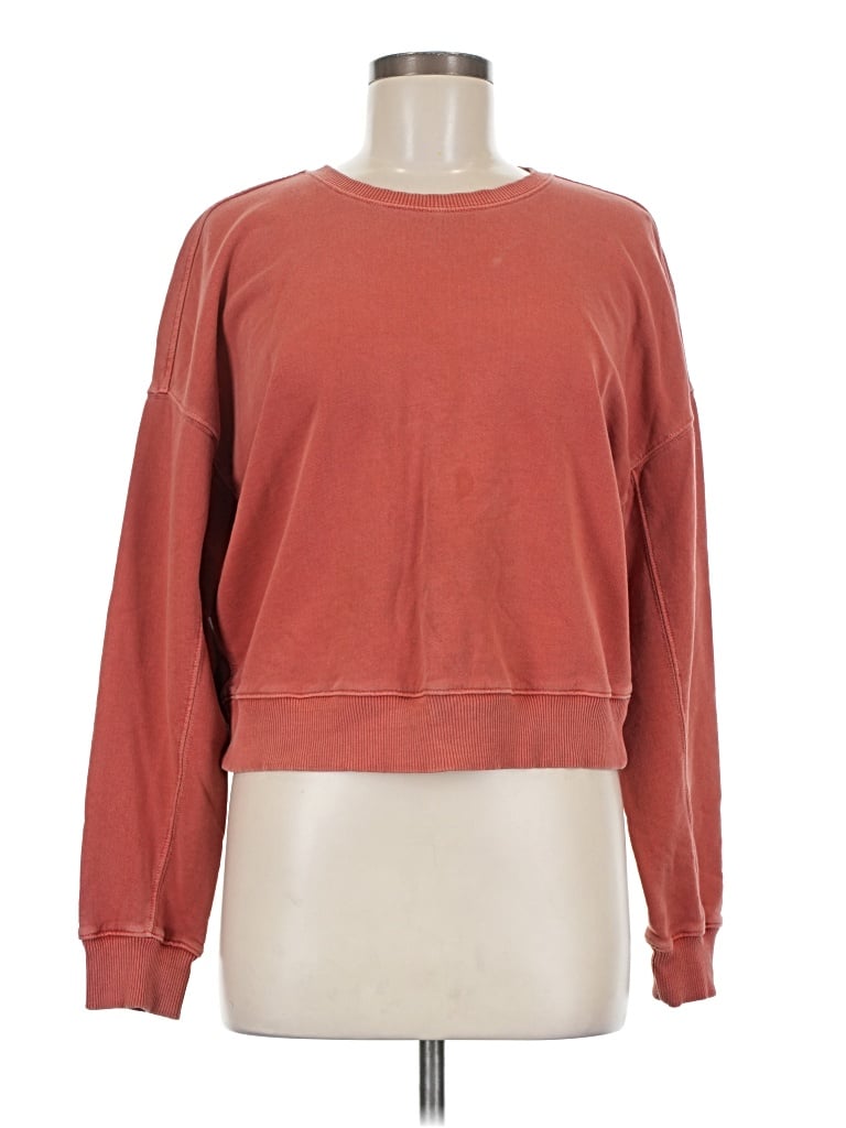 Pre-owned Madewell Sweatshirt In Orange