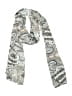 Collection 18 100% Polyester Paisley Gray Scarf One size - photo 1