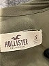 Hollister 100% Polyester Solid Green Long Sleeve Blouse Size S - photo 7