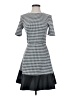 Bar III Houndstooth Gray Casual Dress Size S - photo 1