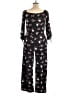 Mimi Chica 100% Rayon Black Jumpsuit Size M - photo 2
