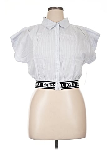 Kendall & Kylie Short Sleeve Blouse (view 1)