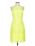 J.Crew Collection 100% Polyester Yellow Cocktail Dress Size 2 - photo 1