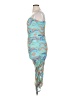 Wild Fable Graphic Blue Cocktail Dress Size XL - photo 5