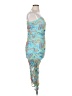 Wild Fable Graphic Blue Cocktail Dress Size XL - photo 4