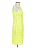 J.Crew Collection 100% Polyester Yellow Cocktail Dress Size 2 - photo 4