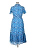 Kindred 100% Polyester Blue Casual Dress Size XL (petite) - photo 2