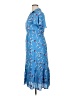 Kindred 100% Polyester Blue Casual Dress Size XL (petite) - photo 5