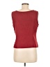 Perceptions Burgundy Sleeveless Top Size 10 - photo 2