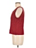 Perceptions Burgundy Sleeveless Top Size 10 - photo 5