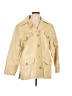 Express 100% Leather Yellow Raincoat Size L - photo 1