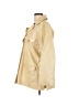 Express 100% Leather Yellow Raincoat Size L - photo 5