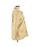 Express 100% Leather Yellow Raincoat Size L - photo 4