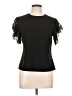 Ookie & LaLa Black Short Sleeve Top Size L - photo 1