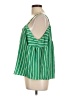 Charming Charlie Green Sleeveless Blouse Size L - photo 5