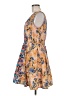 Saloni Paisley Orange Cocktail Dress Size 8 - photo 5