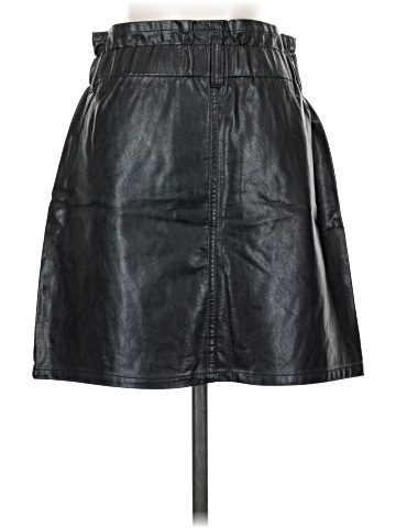 Jolt Faux Leather Skirt (view 2)