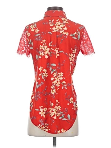 Sweet Short Sleeve Blouse (view 2)