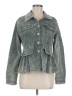 Mystree 100% Cotton Gray Denim Jacket Size M - photo 1