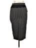 Want and Need Stripes Gray Casual Skirt Size L - photo 1