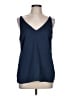 Biltmore 100% Polyester Blue Sleeveless Blouse Size L - photo 1