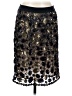 BCBGMAXAZRIA 100% Polyester Metallic Gold Formal Skirt Size S - photo 1