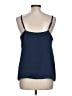 Biltmore 100% Polyester Blue Sleeveless Blouse Size L - photo 2