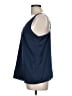 Biltmore 100% Polyester Blue Sleeveless Blouse Size L - photo 5