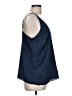Biltmore 100% Polyester Blue Sleeveless Blouse Size L - photo 4