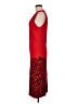 ASHRO Animal Print Red Cocktail Dress Size M - photo 5