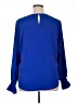 Unbranded 100% Polyester Blue Long Sleeve Blouse Size XL - photo 2