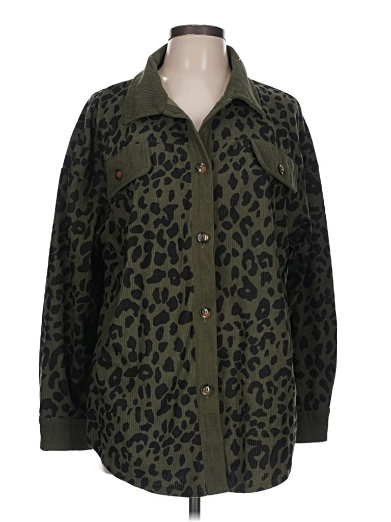 Pre-owned Unbranded Kimono In Green
