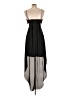 Express Outlet 100% Polyester Black Cocktail Dress Size 10 - photo 2