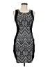 Xhilaration Graphic Black Cocktail Dress Size M - photo 1