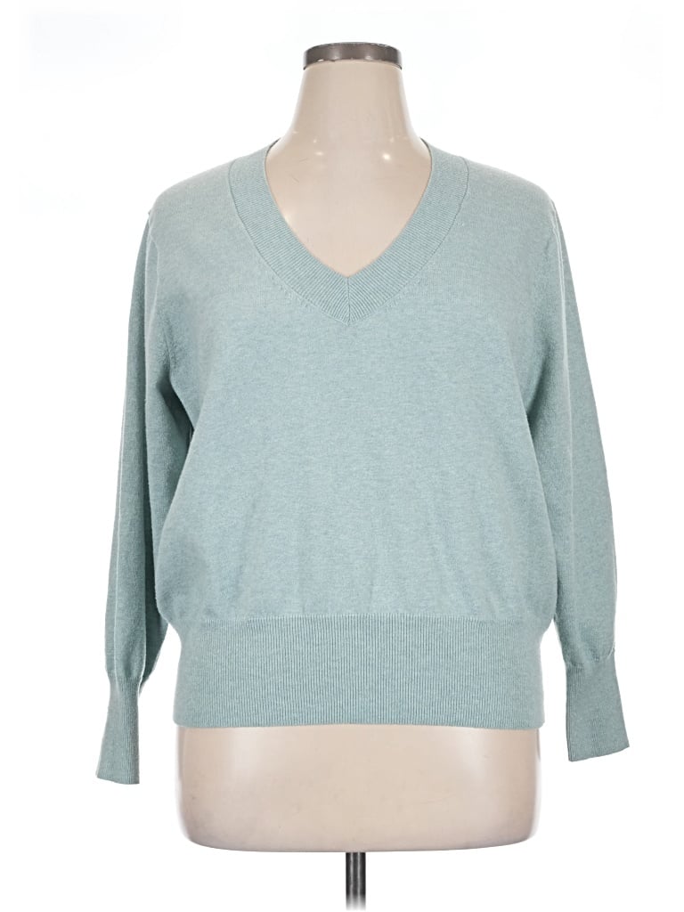 Pre-owned A New Day Pullover Sweater In Teal