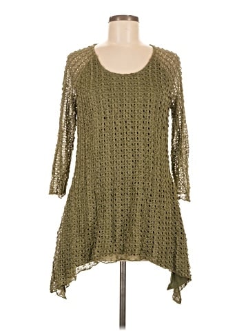 Indigo Soul 3/4 Sleeve Top (view 1)