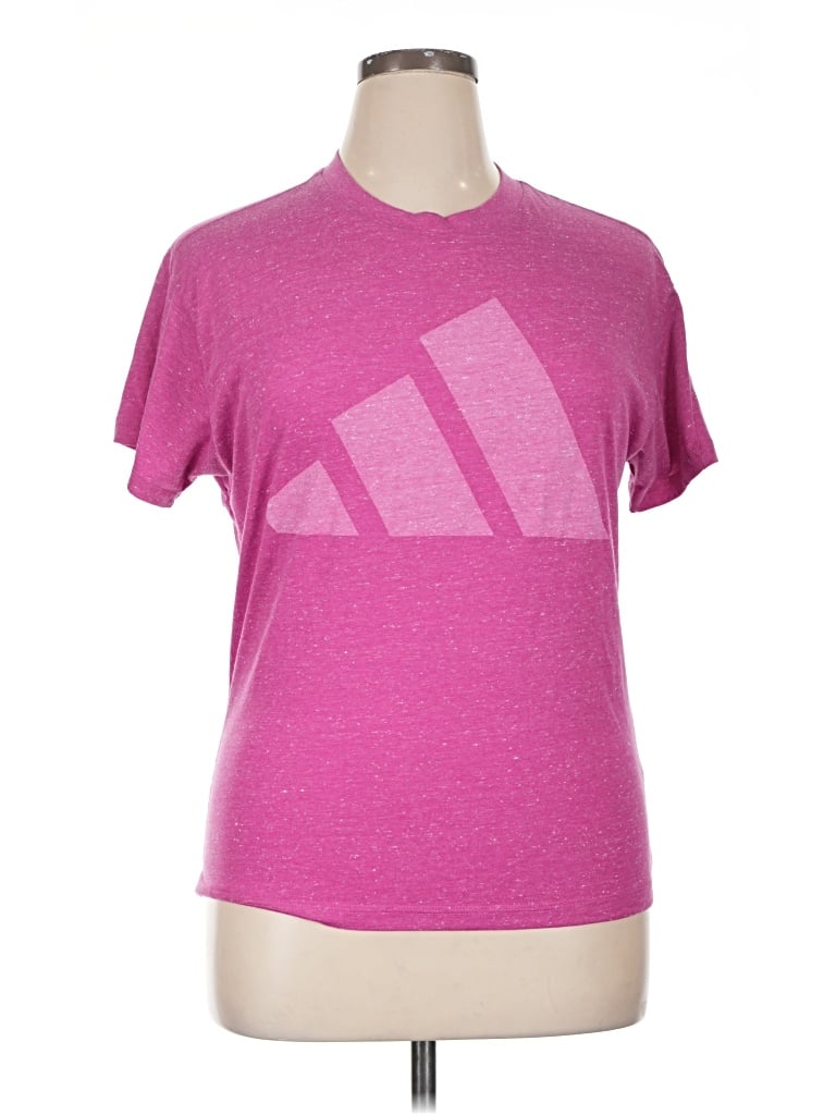 Pre-owned Adidas Originals Active T-shirt In Pink