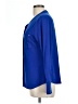 Dana Buchman Blue Long Sleeve Blouse Size L - photo 5