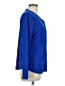 Dana Buchman Blue Long Sleeve Blouse Size L - photo 4