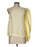 FRAME 100% Linen Yellow 3/4 Sleeve Blouse Size L - photo 1